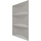 Ekena Millwork 19 5/8in. W x 19 5/8in. H Traditional EnduraWall Decorative 3D Wall Panel Covers 2.67 Sq. Ft. WP20X20TRCAB - alternate 3